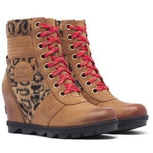 💥Host Pick NWT Sorel Leopard Limited edition Boot